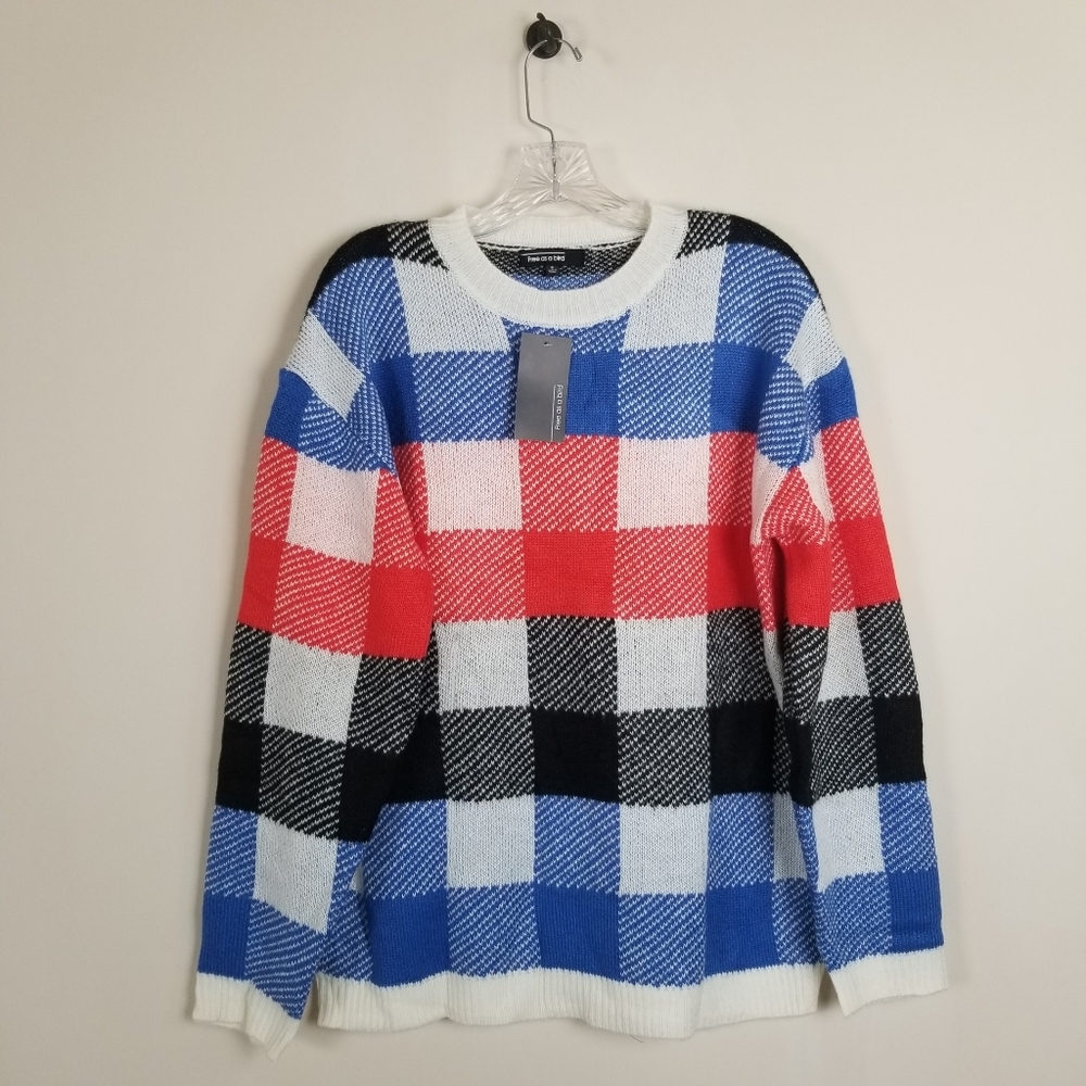 Free as a Bird Crewneck Sweater Oversized Small NWT